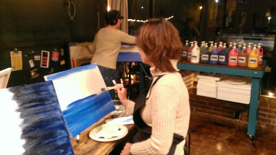 Here Is Why I Love Living In Reno Painting and Wine! Or is it Wine and